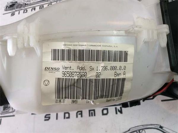 Motor calefaccion tras izq c4 picasso - 9650872580