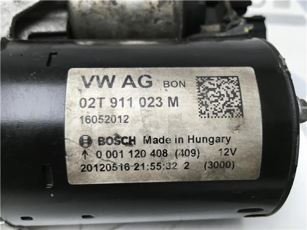 Motor de arranque Audi VW 02t911023m
