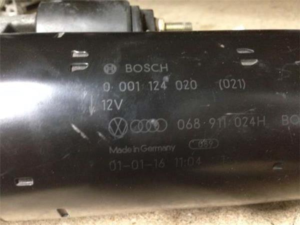 Motor de arranque audi/vw 0 001 124 020 - 0001124020