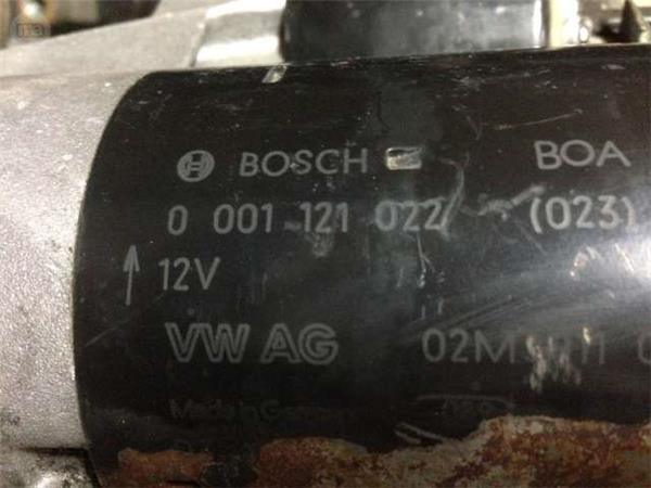 Motor de arranque audi/vw/seat - 0001121022