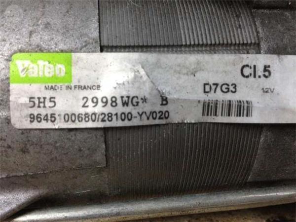 Motor de arranque citroen/peugeot d7g3 - 9645100680