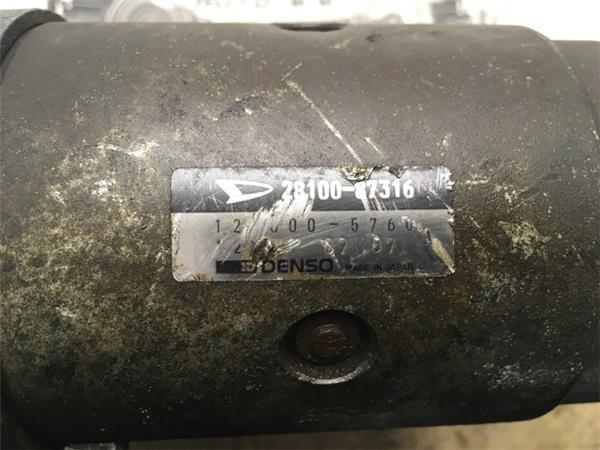 Motor de arranque daihatsu 28100-87316 - drs3547
