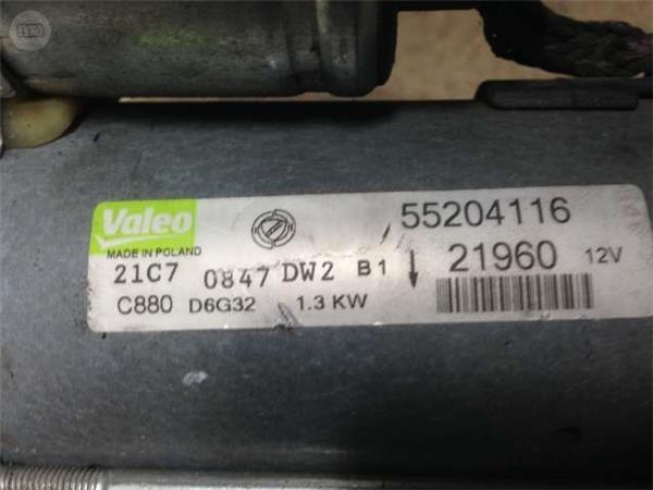 Motor de arranque fiat/alfa/opel/lancia - 55204116