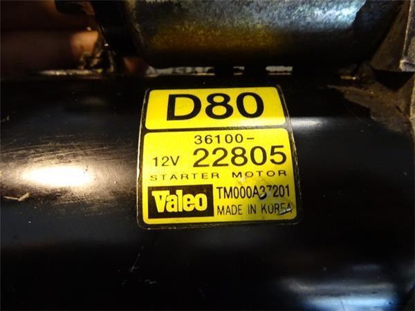 Motor de arranque ford kia hyundai mazda - tm000a37201