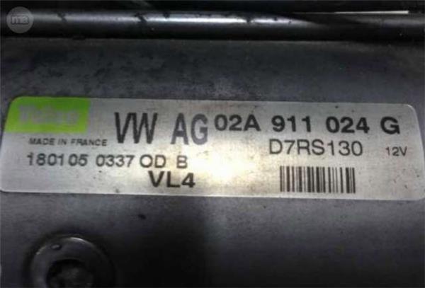 Motor de arranque grupo vag 1.4/1.9 tdi - 02a911024g