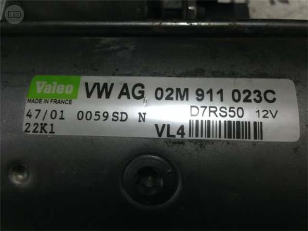 Motor de arranque grupo vag/ford d7rs50 - 0986018390