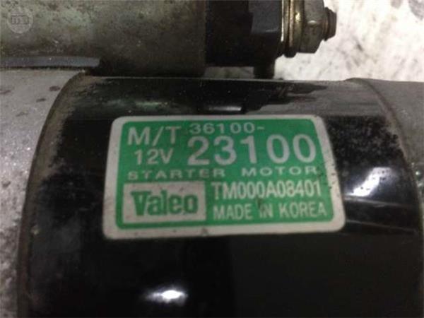 Motor de arranque hyundai tm000a08401 - tm000a08401