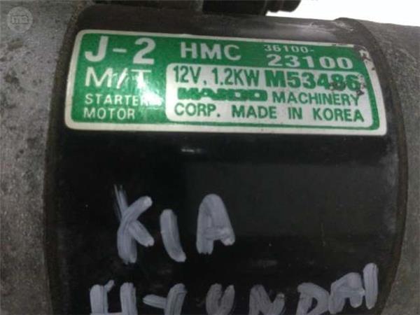Motor de arranque hyundai/kia/mitsubishi - 23100m53486