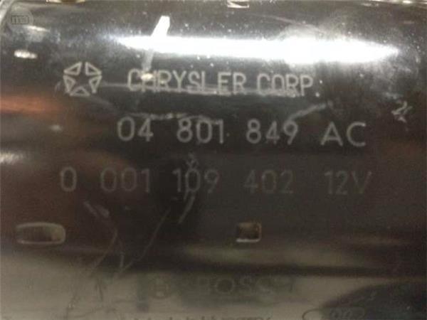 Motor de arranque jeep 2.8crd 04801849ac - 04801849ac