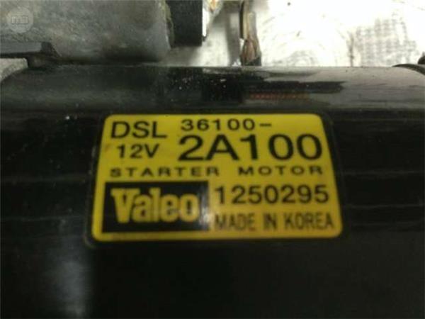Motor de arranque kia/hyundai crdi - 36100-2a100