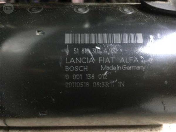 Motor de arranque lancia/fiat/+ 1.2/1.3 - 0001138012