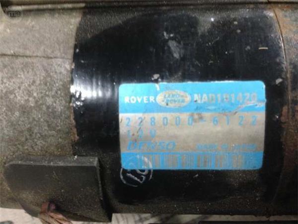 Motor de arranque land rover 1.8/1.8i - nad101420