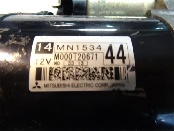 Motor de arranque mitsubishi m000t20671 - m000t20671