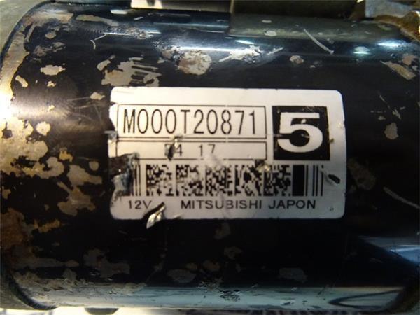 Motor de arranque mitsubishi m000t20871 - m000t20871