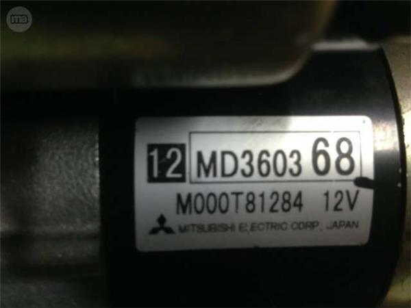 Motor de arranque mitsubishi md360368 - md360368