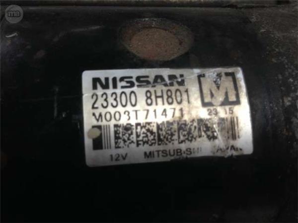 Motor de arranque nissan 2.2 di/2.2 dci - m008t71471