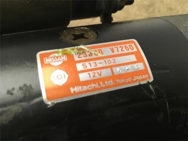 Motor de arranque nissan 23300v7260 - 23300v7260