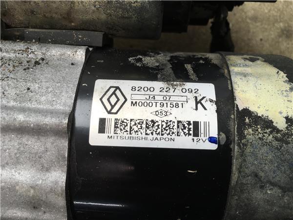 Motor de arranque renault 8200227092