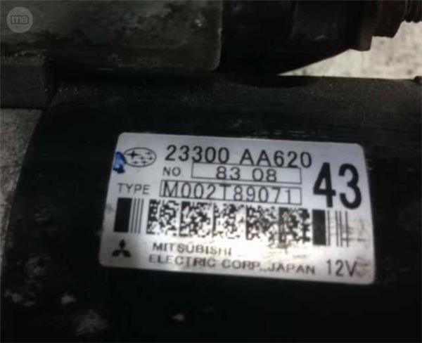 Motor de arranque subaru liberty iv 2.0 - AutoRR 22690aa620