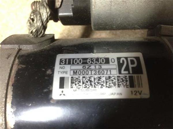 Motor de arranque suzuki 31100-63j00 - 3110063j00