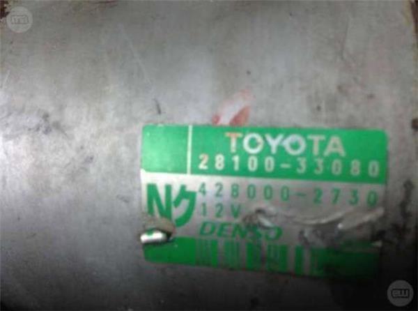 Motor de arranque toyota 1.4 d4d - 2810033080