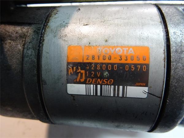 Motor de arranque toyota 2810033050 - 2810033050