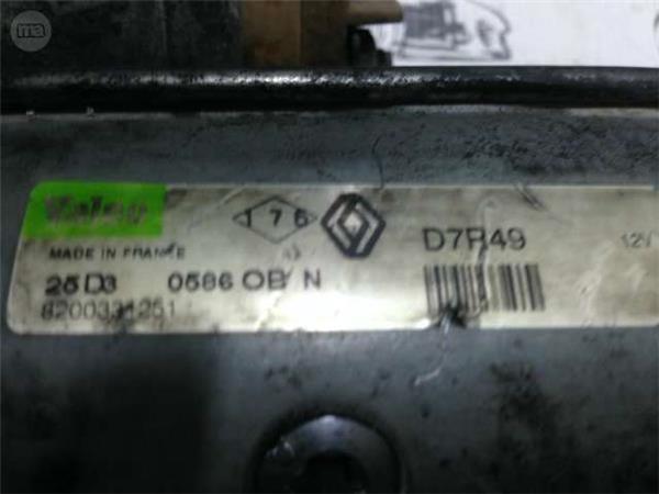 Motor de arranque valeo 8200331251 - 8200331251
