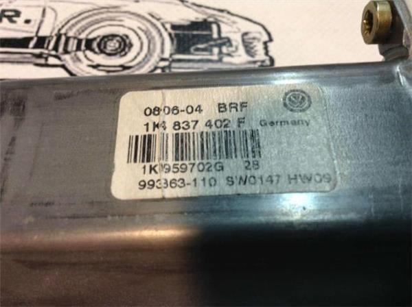 Motor elevalunas dcho volkswagen golf 5 - 1k4837402f