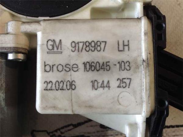 Motor elevalunas del izq opel vectra c - 9178987
