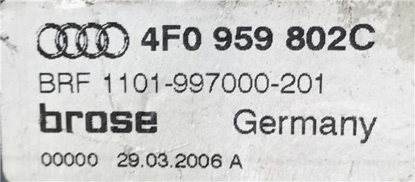 motor elevalunas tras dcho Audi A6 4F - 4f0959802c