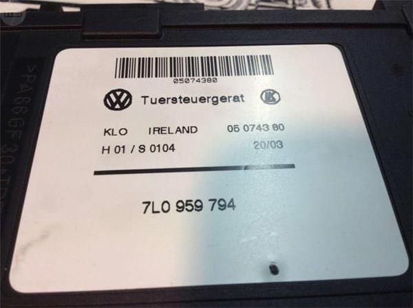 Motor elevalunas tras dcho porsche cayen - 7l0959794