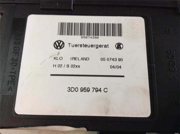 Motor elevalunas tras derecho touareg - 3d0959794c