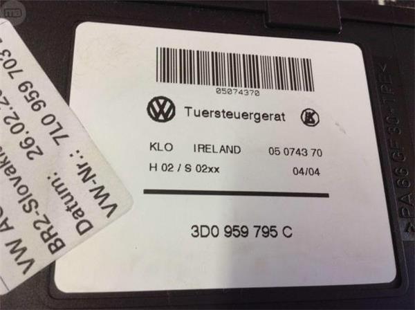 Motor elevalunas tras izquierdo touareg - 3d0959795c