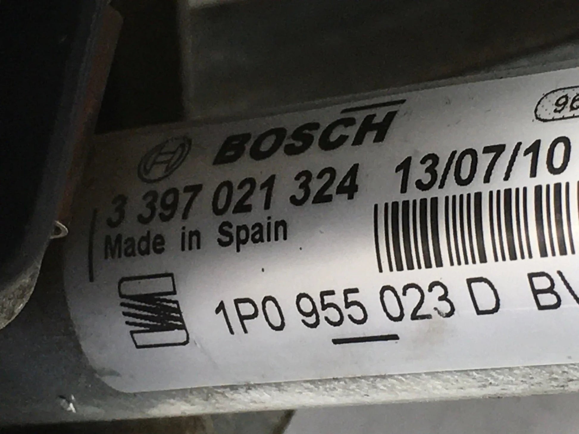 Motor limpia izquierdo Seat Leon 1P