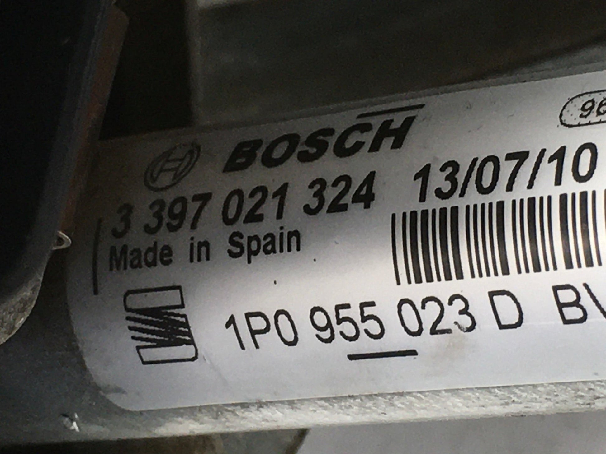 Motor limpia izquierdo Seat Leon 1P - 1P0955023D