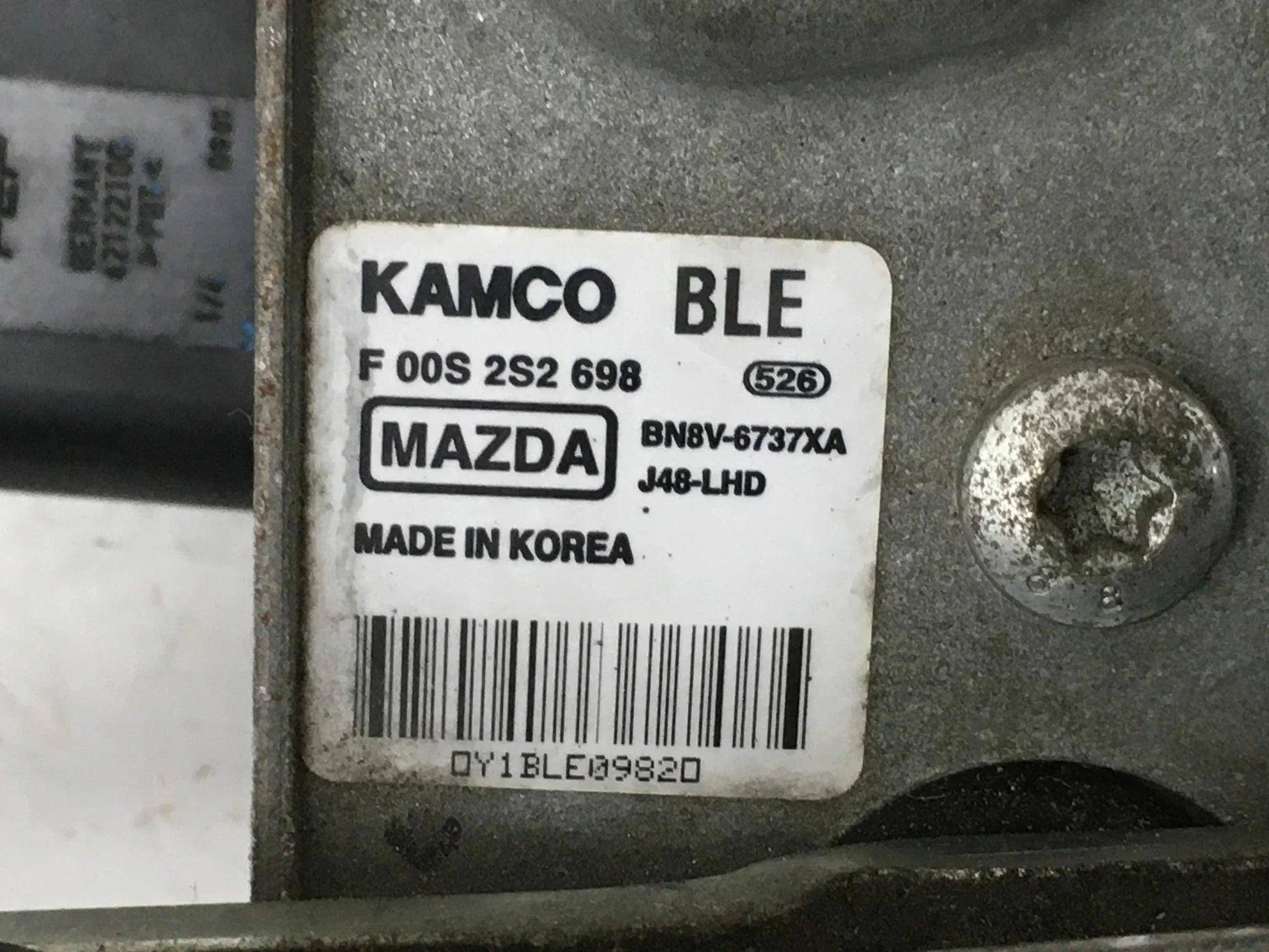Motor limpia parabrisas Mazda 3