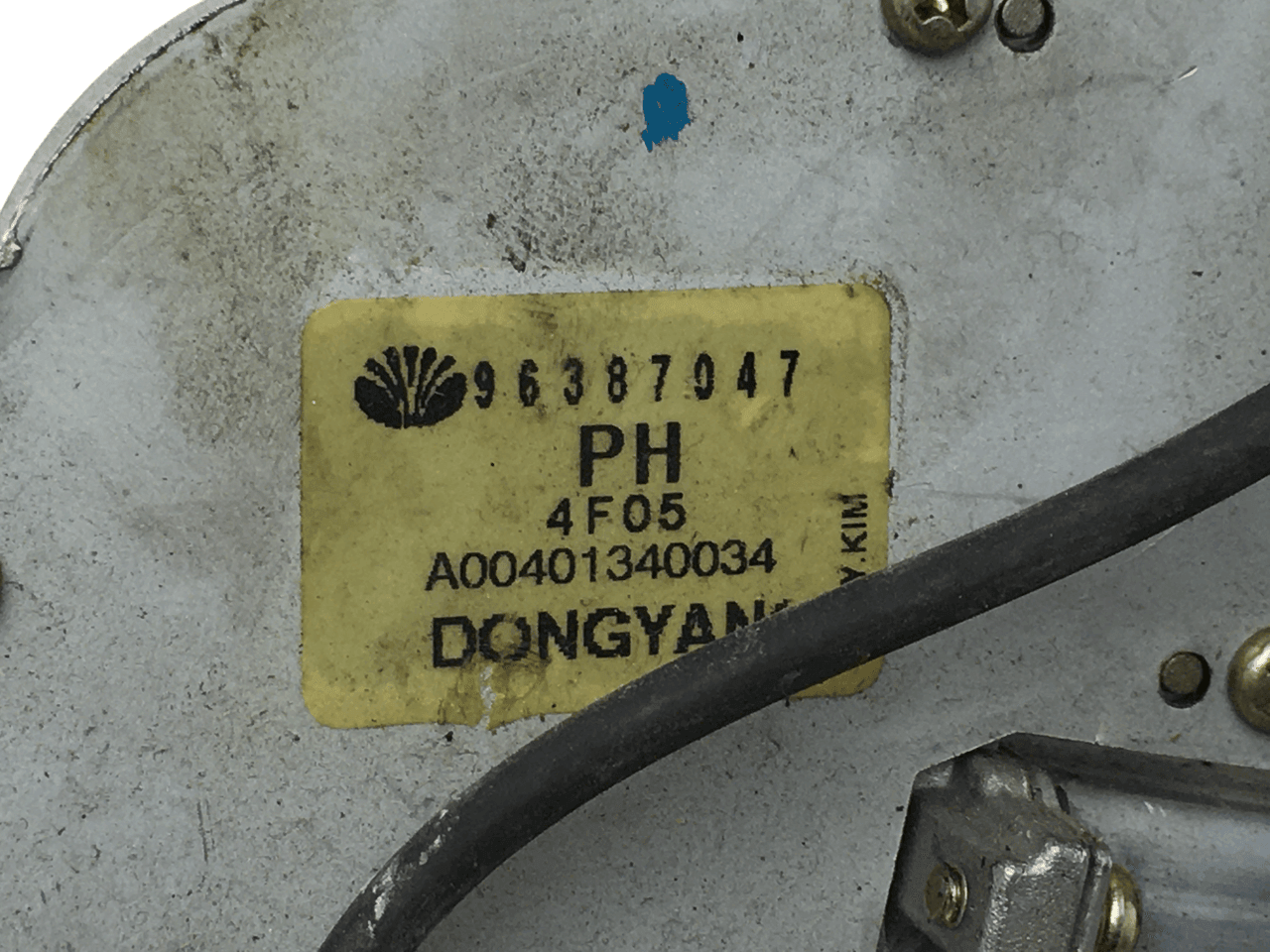 Motor limpia trasero Daewoo Tacuma 96387047 - 96387047