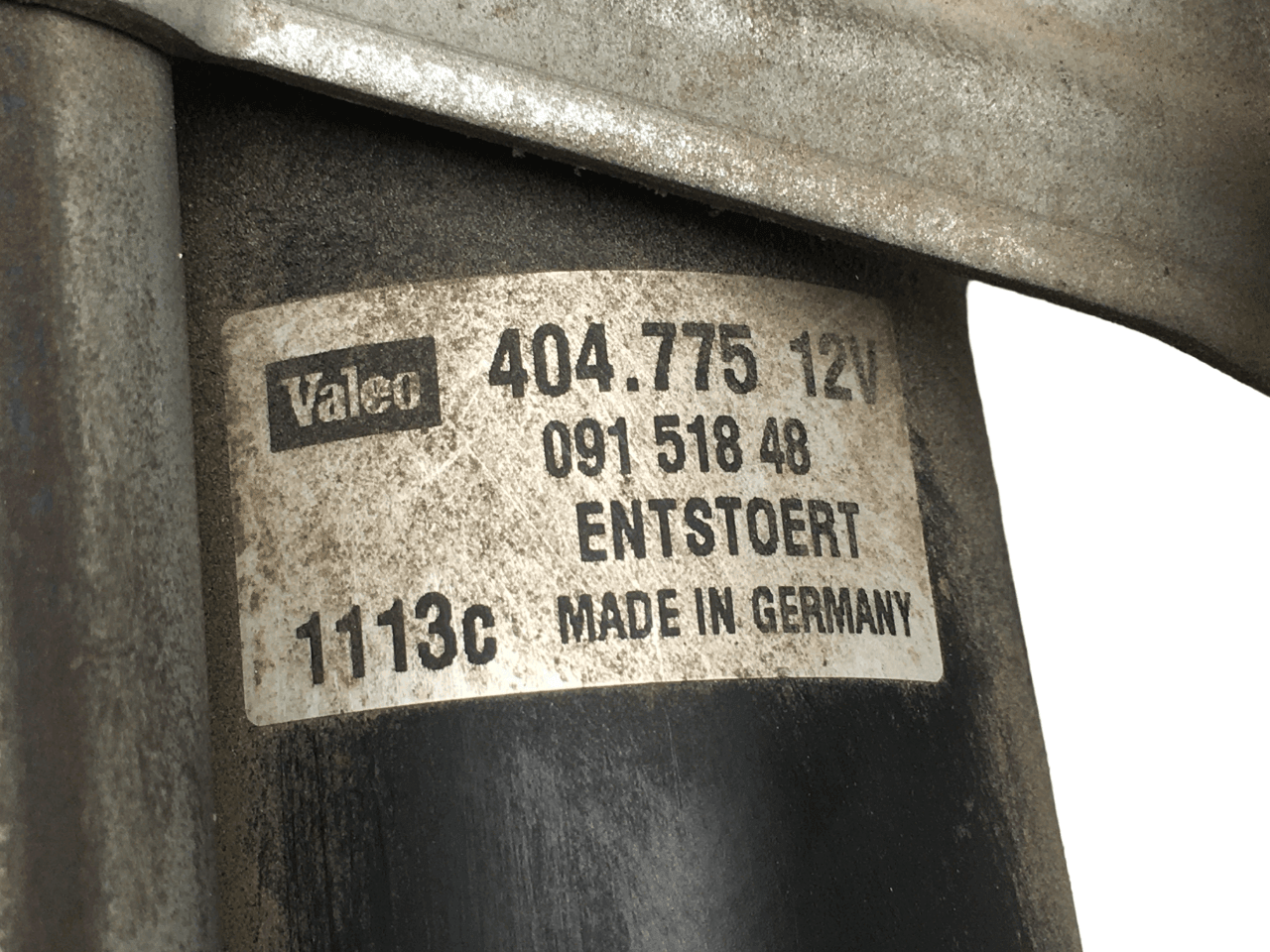 Motor limpia Volvo S60 - 09151848