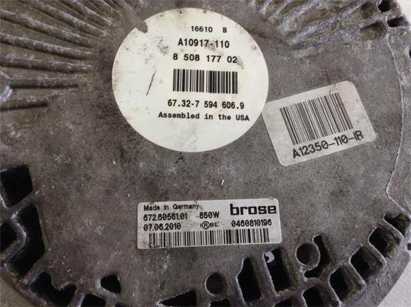 Motor ventilador rolls royce phantom rr1 - 67327594606