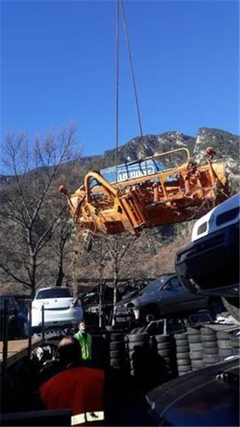 Pala quitanuieves mercedes unimog - 