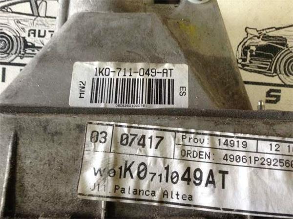 Palanca marchas volkswagen 1k0711049at - 1k0711049at