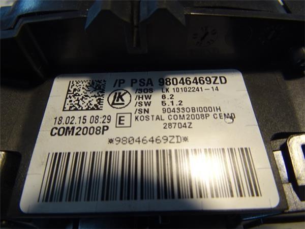 Palancas multifuncion citroen c4 cactus - 98046469zd