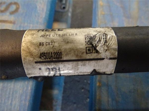 Palier delantero izquierdo kia ceed - 49500a2200