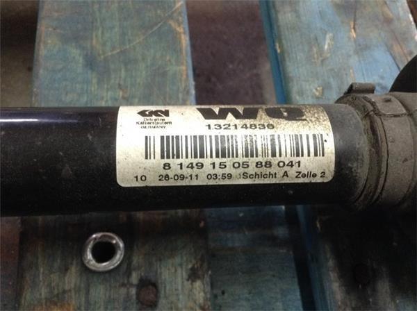 Palier delantero izquierdo opel zafira b - 13214836