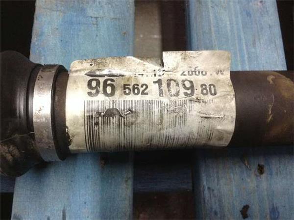 Palier derecho citroen c6 2. 7 hdi - 9656210980