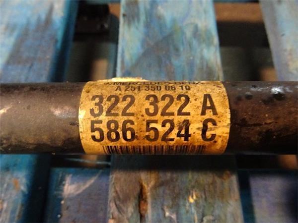 Palier trasero derecho mercedes r w251 - a2513500610