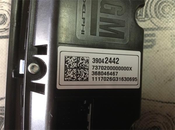 Panel clima opel astra k 39042442 - 39042442