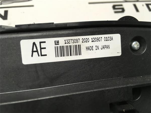 Panel clima opel insignia 13273097 - 13273097