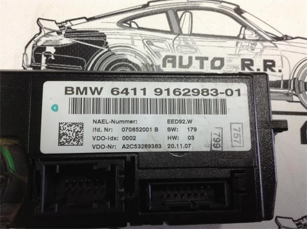 Panel climatizador bmw 6411 9162983-01 - 6411 9162983-01