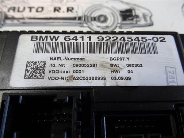 Panel climatizador bmw 64119224545 - 64119224545